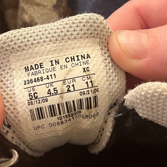 NIKE | Toddler Boys Running Shoes Blue Grey Size 5 - Picture 6 of 6